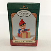 Hallmark Keepsake Christmas Ornament Ready For Delivery Collector Club New 2001 - £13.19 GBP