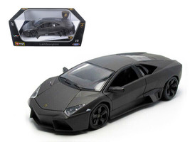 Lamborghini Reventon Dark Matt Gray 1/18 Diecast Car Bburago - £53.45 GBP