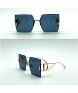 Christian Dior 30Montaigne S7U Sunglasses – Gold Metal Frame, Blue Lense... - $415.92 CAD