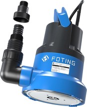FOTING Sump Pump Submersible 1/2HP Clean/Dirty Water Pump, 1937 GPH  (CQ) - $399.22 MXN