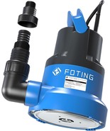 FOTING Sump Pump Submersible 1/2HP Clean/Dirty Water Pump, 1937 GPH  (CQ) - $400.02 MXN