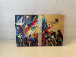 Art Spectrum Artists’ Soft Pastels Darks Set Triple Milled USED 18 Left ... - $14.84