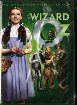 Wizard Of Oz 2 Disc 70TH Anniversary Dvd Judy Garland New - £7.82 GBP