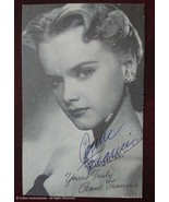 Anne Francis - Autographed Vintage 3.5x5.5 Photo - COA #AF58736 - £236.38 GBP
