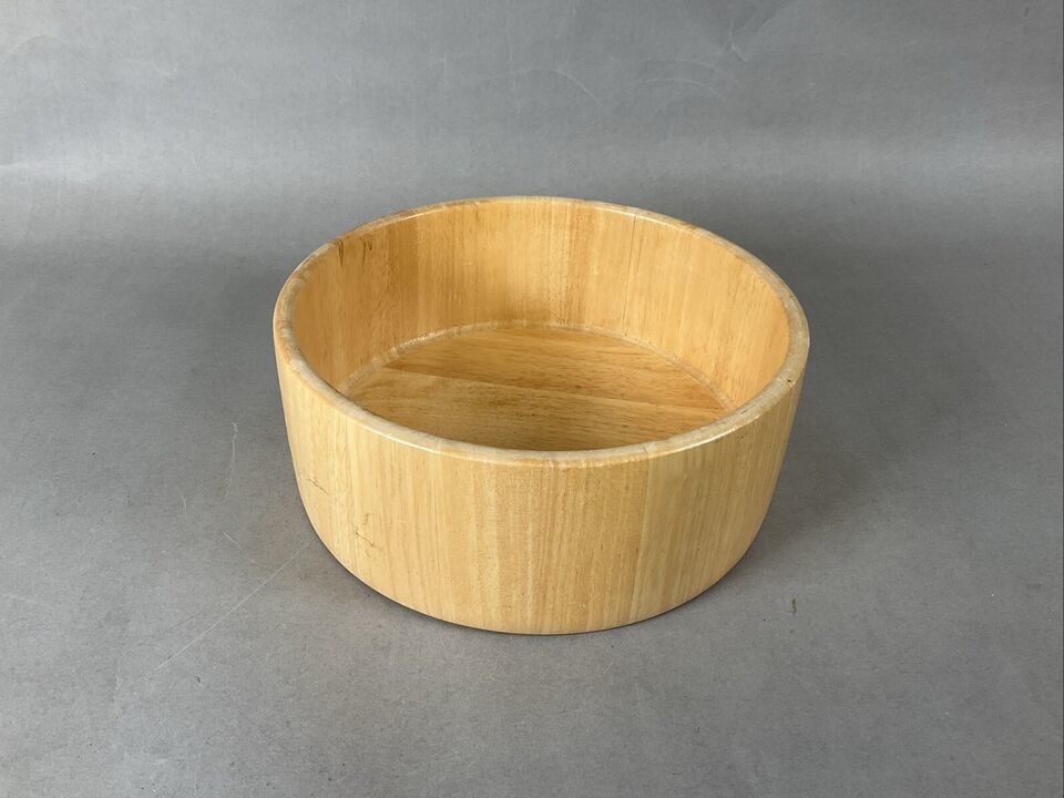 M. Kamenstien Wooden Salad Bowl Made in Thailand - $4.94