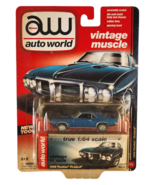 2013 Auto World Vintage Muscle:  Blue 1969 Pontiac Firebird NIP - $12.44