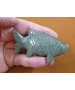 (Y-FIS-TR-707) green Aventurine tropical FISH gemstone carving fishes aq... - €14,94 EUR