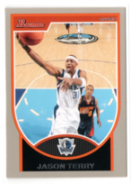 2007-08 Bowman Jason Terry #59 Silver #&#39;d /199 Dallas Mavericks Basketba... - $1.95