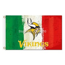 Minnesota Vikings Flag 3x5ft Banner Polyester American Football skol009 - $20.00