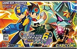 ROCKMAN EXE 6 GREGA Megaman Game Boy Advance Nintendo Japan Game - $53.77