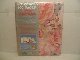 Pioneer 100 Pages Jumbo Scrapbook X-Pando Post Style Flowery Brand New Sealed! - £35.63 GBP