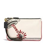 Coach Disney Mickey Mouse X Keith Haring Small Wristlet ~NWT~ C1177 Chal... - £76.62 GBP