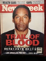 Newsweek June 27, 1994 Trail Of Blood OJ Simpson Absolut Appeal Ad Q6 - £13.92 GBP