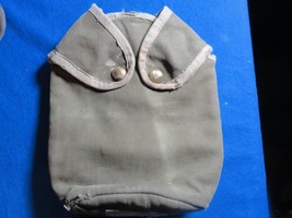 1973-1987 FRENCH MILITARY GREEN COVER WATER CANTEEN POUCH INSULATED PARI... - $444.33 MXN