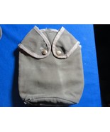 1973-1987 FRENCH MILITARY GREEN COVER WATER CANTEEN POUCH INSULATED PARI... - $446.33 MXN