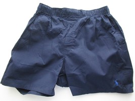 Polo Ralph Lauren Cotton Men’s Woven Boxer Dark Blue, Navy S (28-30) UPC78 - £6.19 GBP
