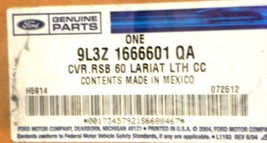 Genuine OEM Ford 9L3Z-1666601-QA Rear Seat Back Cover Assembly 9L3Z16666... - $455.75