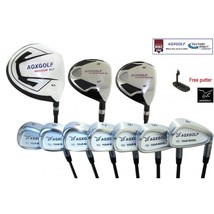 Agxgolf Tci Tour Men&#39;s Golf Set w460 Driver, 3 &amp; 5 Wood, #3 Hybrid + 4-9 Irons + - £181.69 GBP