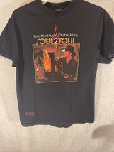 Tim McGraw/Faith Hill Soul 2 Soul Tour Concert Shirt Size Small Vintage Country - £14.05 GBP