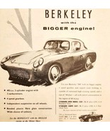 1957 Berkeley Cars Limited 500 Import Advertisement Autocar Automobilia ... - $39.99