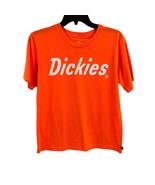 Dickies Orange Logo Tee Womens Large New - £13.65 GBP