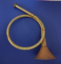 Vintage Brass Metal French Horn Bugle Music Instrument - £30.83 GBP