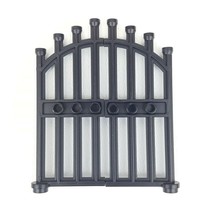 K&#39;nex Angry Birds King Pig Castle 72662 Replacement Gate Doors Black Part Pieces - £2.00 GBP