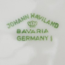Johann Haviland China Blue Garland Pattern Flat Cup Saucer Vintage Floral Band - £3.51 GBP