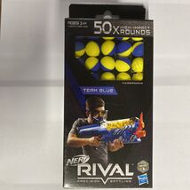 Nerf Balls Blue Rival Precision Battling Official High Impact Rounds 50X... - $22.39 CAD