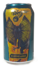 Dr Pepper Cherry Jurassic World Dominion Dilophosaurus Collectible Can-U... - $3.50