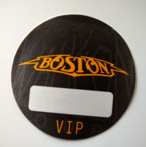 Boston VIP Backstage Pass Hard Classic Rock Cloth Fabric 1994 Walk Tour Black - £11.11 GBP