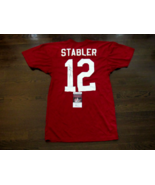 KEN KENNY STABLER ALABAMA TIDE HOF SIGNED AUTO VINTAGE RUSSELL JERSEY JS... - $11,309.28 MXN
