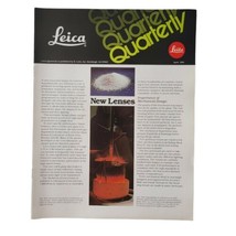 Leica Quarterly Newsletter | April 1981 | New Lenses - $9.99
