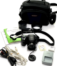 Canon PowerShot SX500 IS 16.0MP Digital Camera - Complete Bundle & Accessories - $148.49
