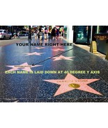 Personalized Hollywood Walk Of Fame Star Your Name On The Star Fun Photo... - £3.84 GBP+