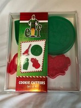 Loot Crate DX Exclusive Elf Cookie Cutters Set of 4 NIB Christmas Will Ferrell - £29.12 GBP