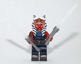 Building Block Jedi Ahsoka Tano V3 Mandalorian TV Star Wars Minifigure US Toy Mi - $7.38