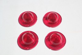1958 Chevy Bel Air Biscayne Rear Tail Light Lamp Lenses 4 Four Piece Set... - $37.51