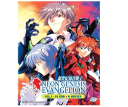 DVD Anime Neon Genesis Evangelion Complete TV Series (1-26) +6 Movie English Dub - £30.64 GBP