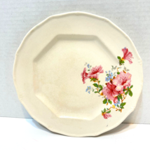 Antique T Sat Paramount Ivory Floral Dinner Plate 9 inches  - £10.83 GBP