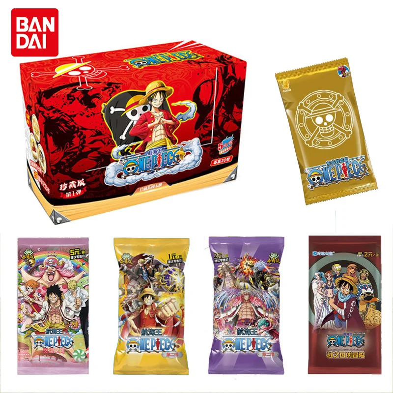One Piece Collections rare cards box Anime Luffy Zoro Nami Chopper TCG Game - £11.54 GBP+