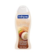2 PACK Softsoap Body Wash Exfoliating Scrub, Coconut Butter Scent, 20 oz... - $19.19 CAD