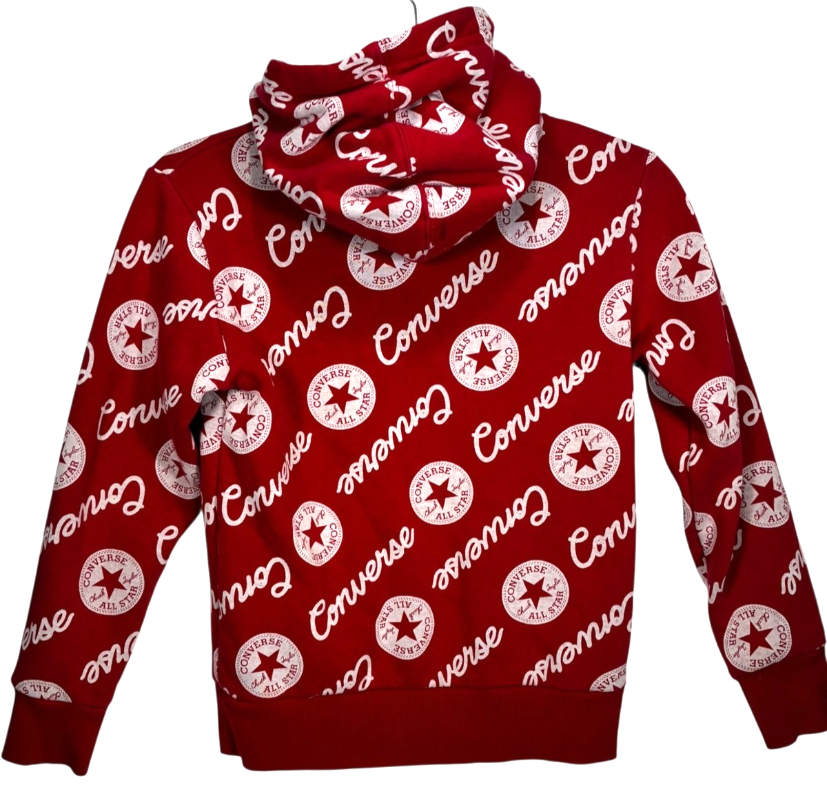Converse Allover Print pullover hooded sweatshirt hoodie Childrens size S 8-10yr Item image 6