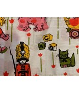 1 Vintage Childrens Childs Infants Toddler Valance Panel ADORABLE RETRO ... - €12,99 EUR