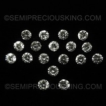 Genuine Diamond 1.50-2.8 mm 52 Carats 980 pcs Round VVS Clarity DEF Color Excell - £51,128.31 GBP