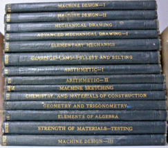 Lot of 14 International Textbook Co Scranton PA 1930s Trade Book Chemistry Trig - £115.47 GBP