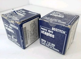 Lot of 2 Boxes Bostitch 5000 Heavy Duty Staples SB35 1/2-5M for B300 &amp; B... - £13.99 GBP