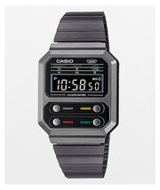 Casio A100WEGG-1A Vintage Dark Grey Unisex Watch - £77.07 GBP