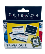 BRAND NEW Friends TV Show Trivia Quiz Game w/100 Questions ~ 50 Quiz Card. - $10.84