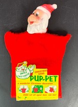 Holiday Products 1968 Santa Hand Pup-pet Puppet Dog Decoration Rubber He... - $74.25